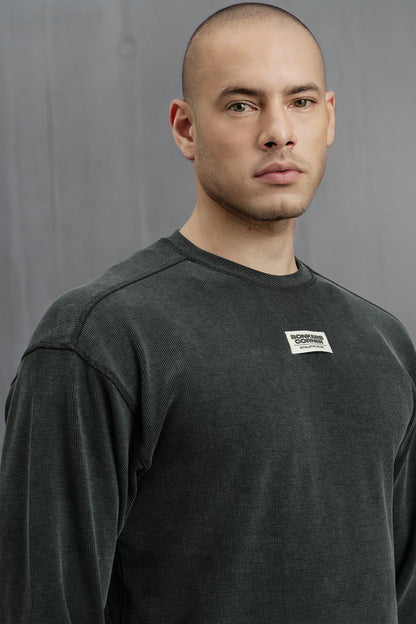 Charcoal Wash Long Sleeve T-shirt