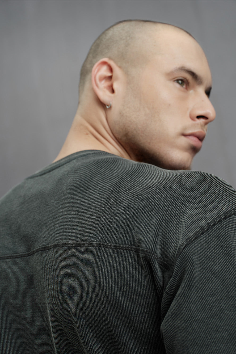 Charcoal Wash Long Sleeve T-shirt