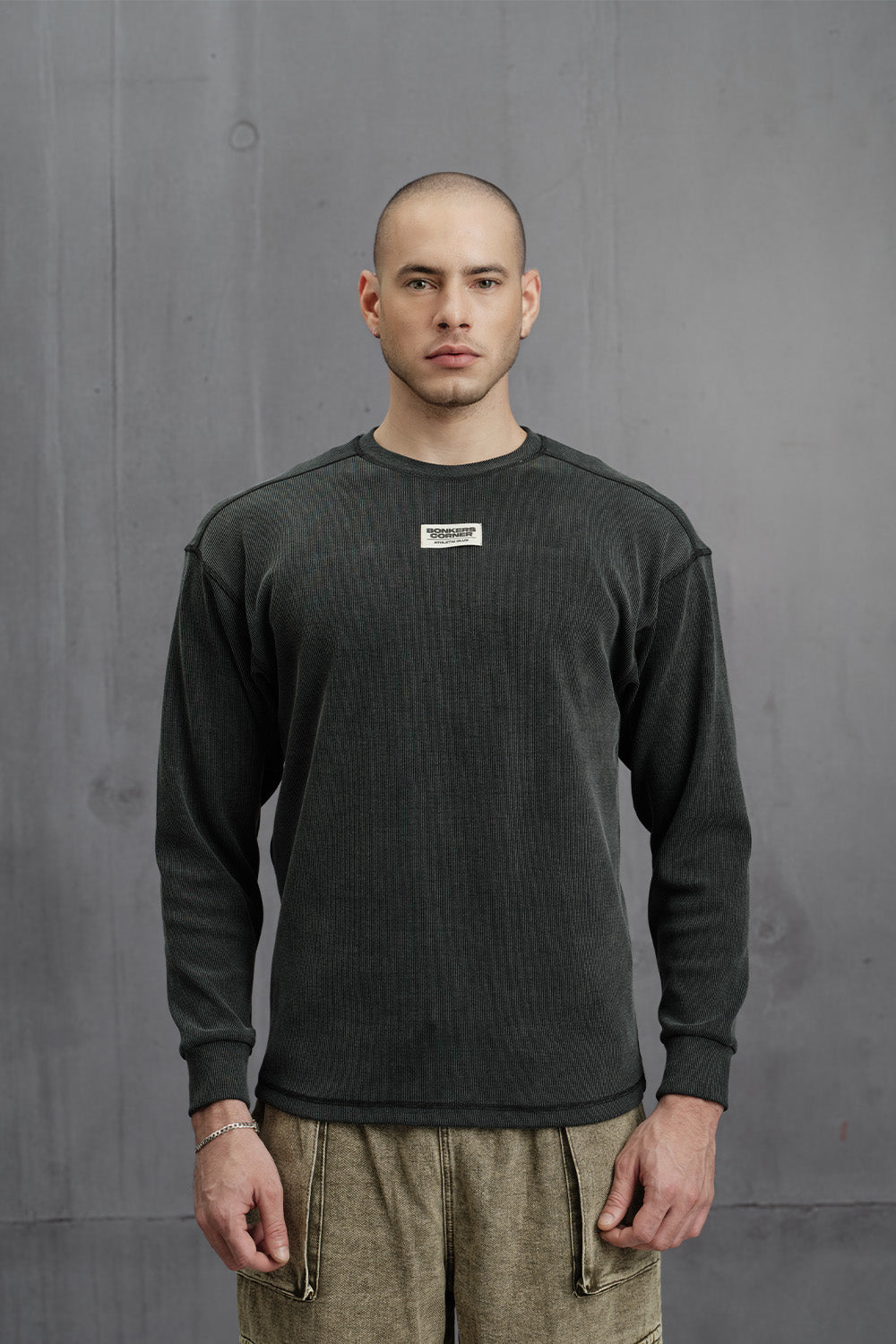 Charcoal Wash Long Sleeve T-shirt