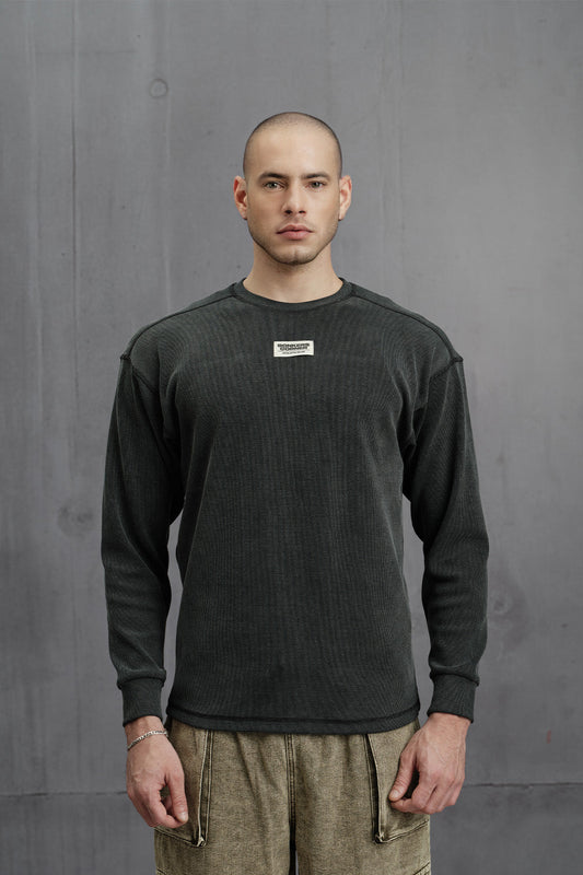 Charcoal Wash Long Sleeve T-shirt